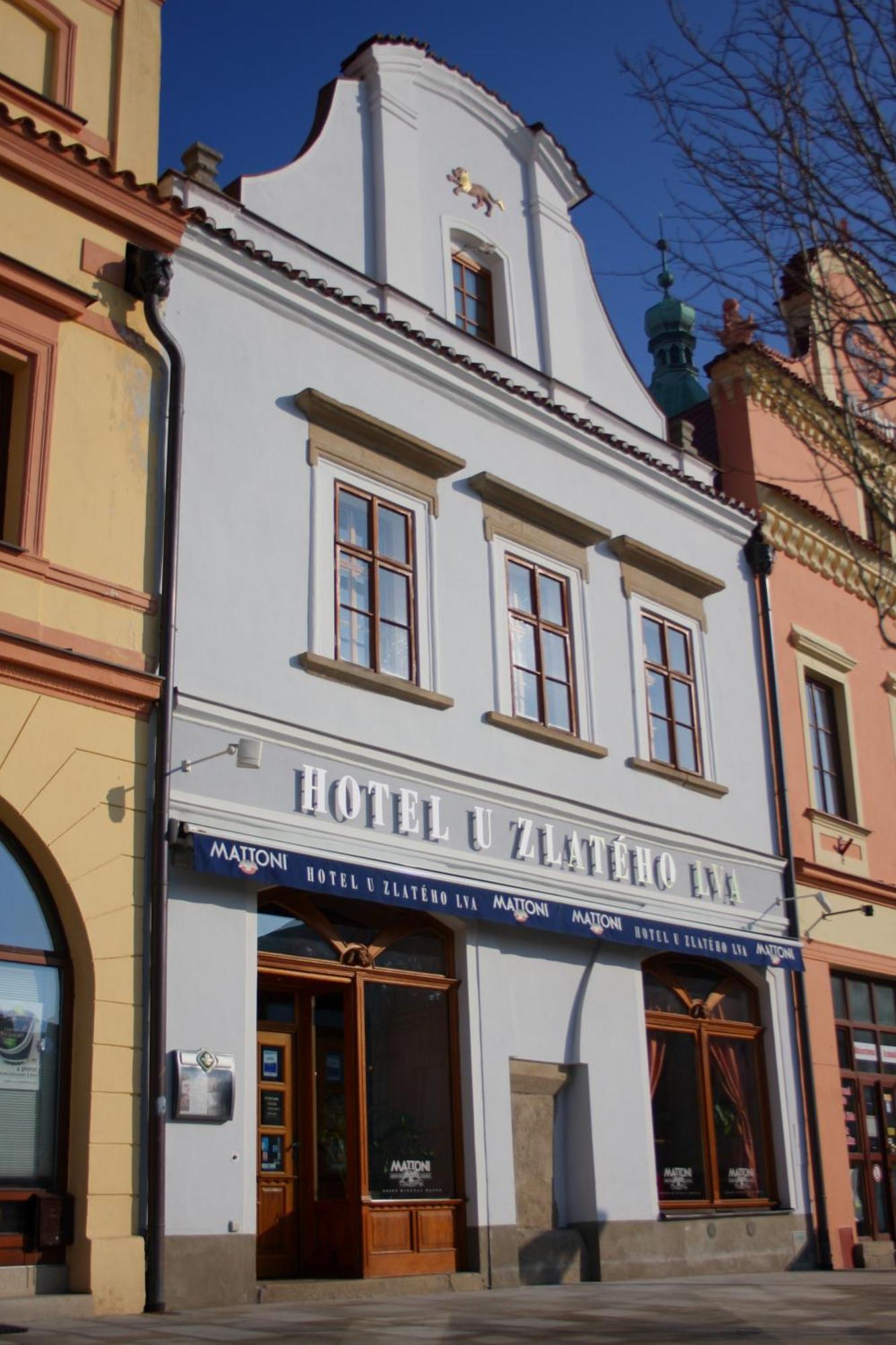 Hotel U Zlatého Lva Havlíčkův Brod Exterior foto